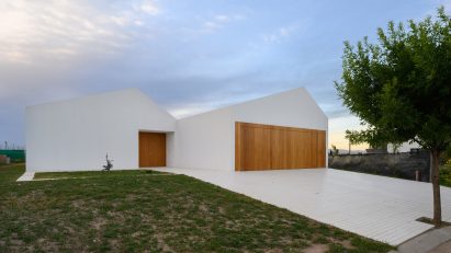 White bungalow