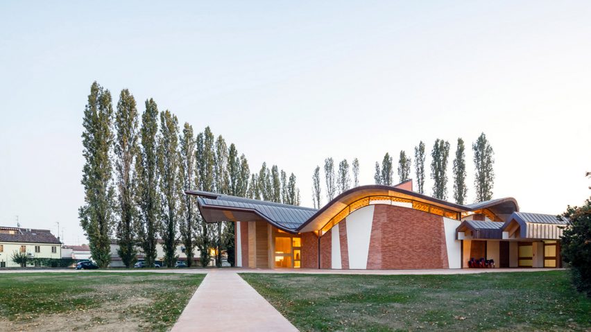 San Giacomo Apostolo church by EMBT