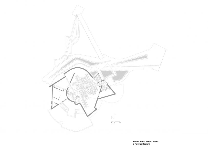 San Giacomo Apostolo church by EMBT