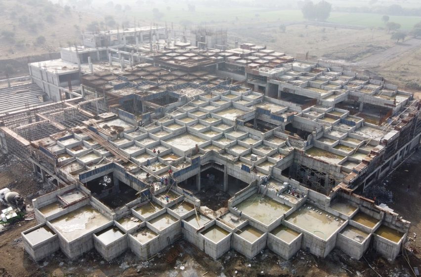 Construction work in progress