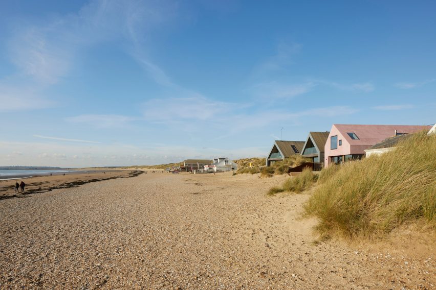 Houses on Camber Sands