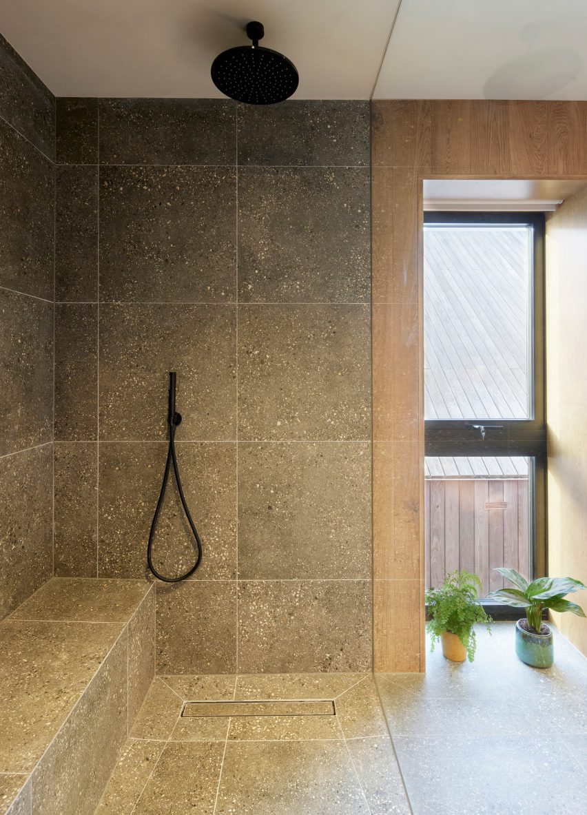 Tiled bathroom