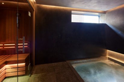Spa inside Seabreeze house