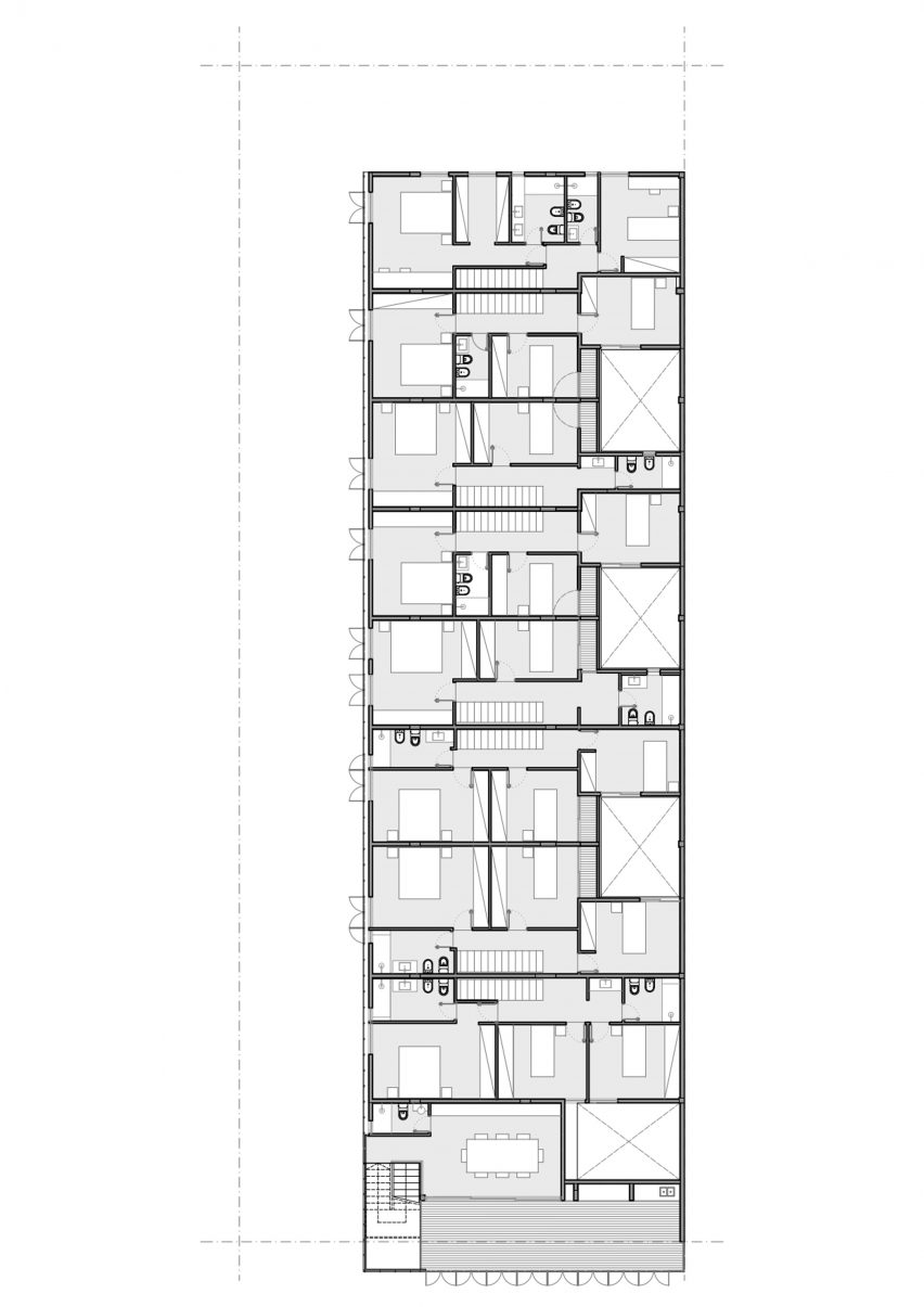 Second floor plan
