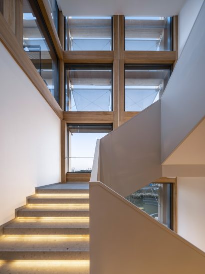 Staircase, Shaoxing Rice Wine Town Reception Room by Gad