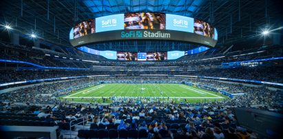 Seating at LA stadium