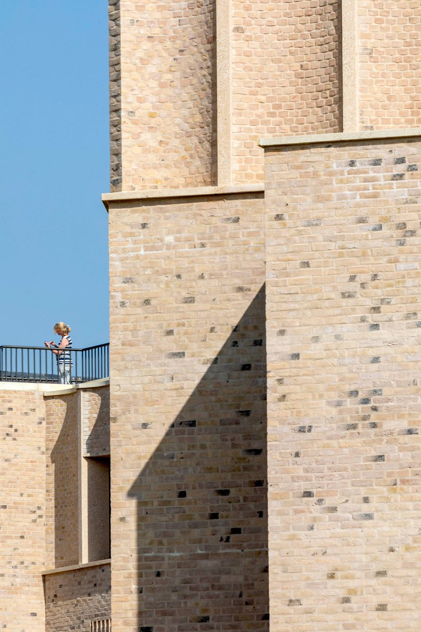 Brick building