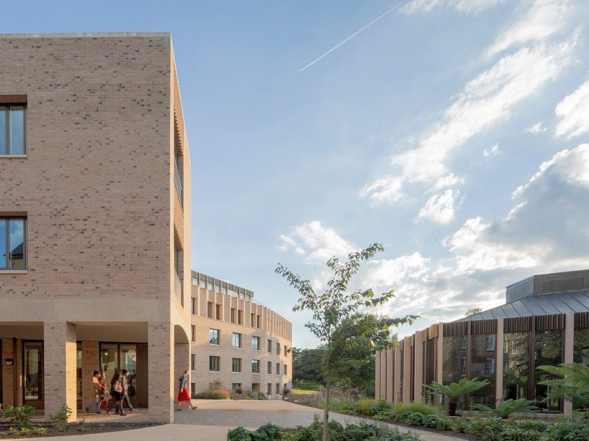 Brick Anniversary Building by Gort Scott
