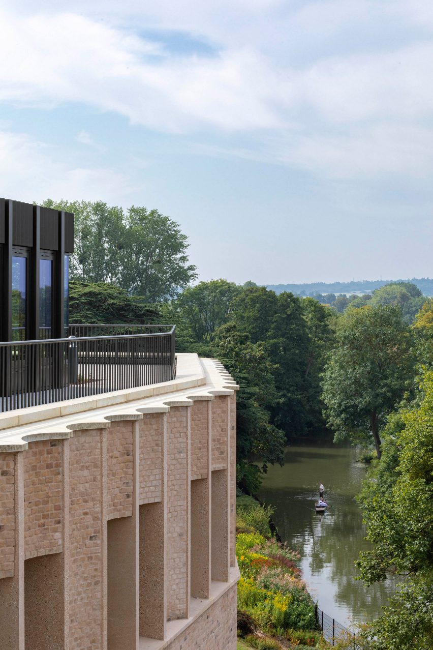 Brick Anniversary Building by Gort Scott