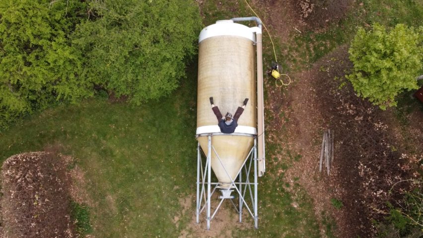 Construction process for Silo Living by Stella van Beers