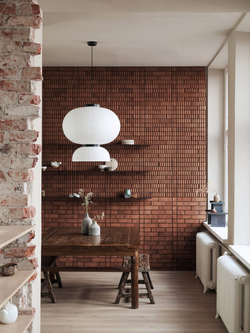 Minimal interiors of Teemaa teahouse in Helsinki, designed by Yatofu