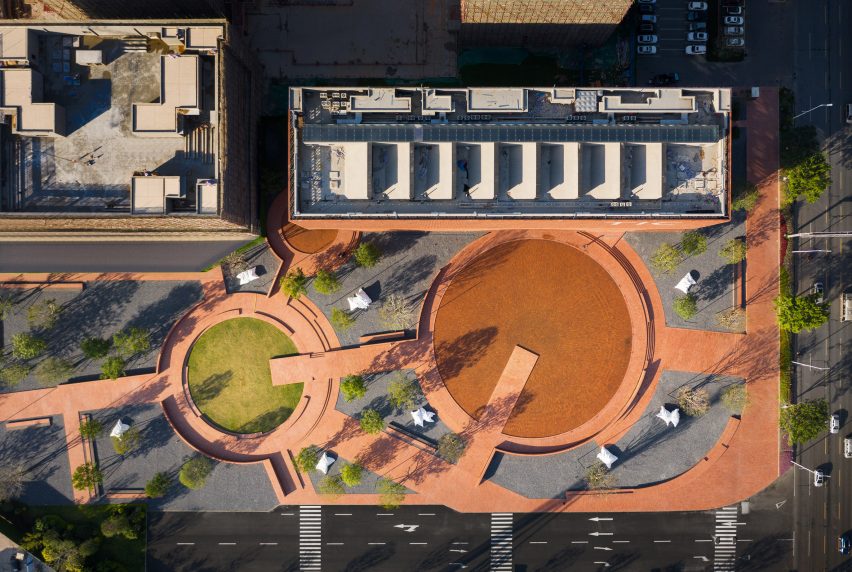 TIC centre landscaping by Domani Architectural Concepts