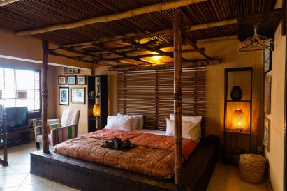 A bedroom interior by Tola Akerele