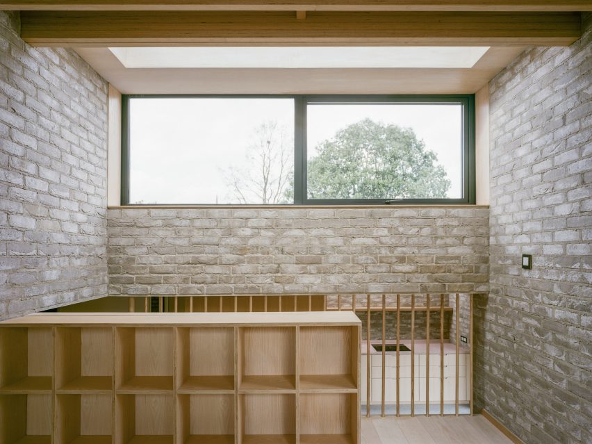 Stairwell of Tree House by Fletcher Crane Architects