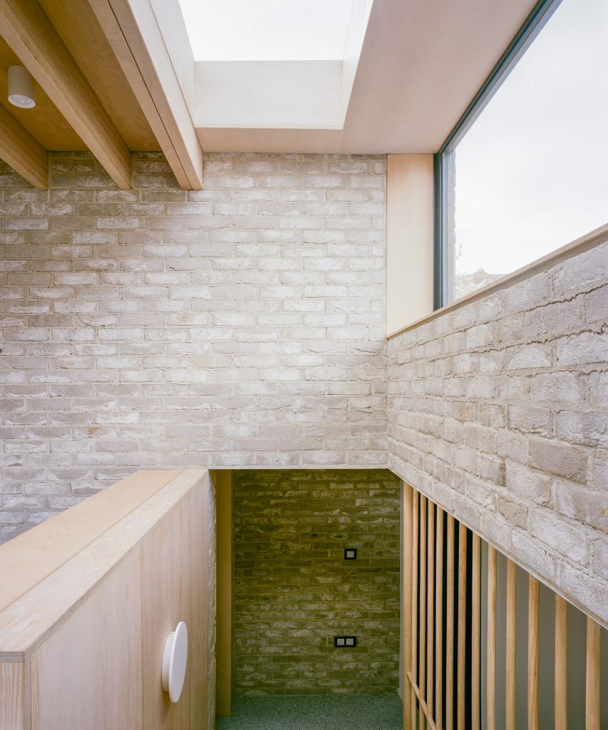 Grey-brick house in London