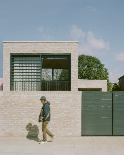 Brick house in London