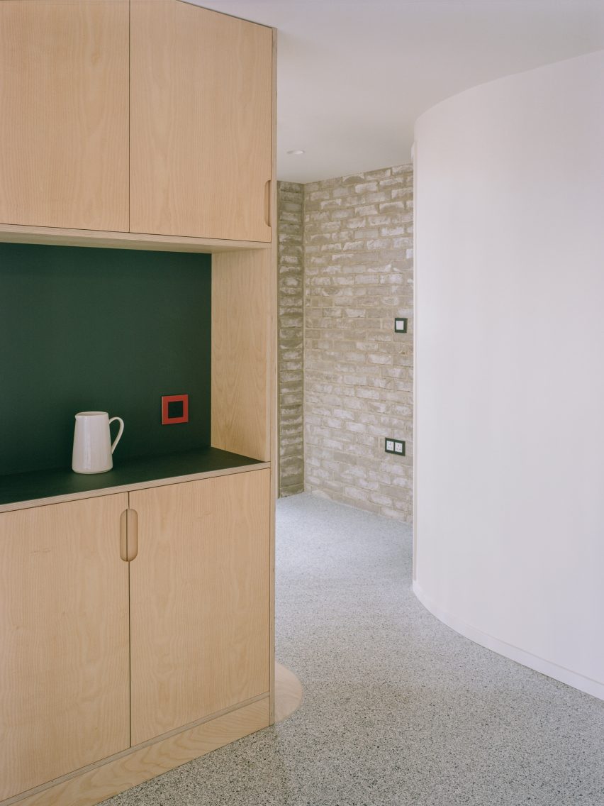Interiors of Tree House by Fletcher Crane Architects