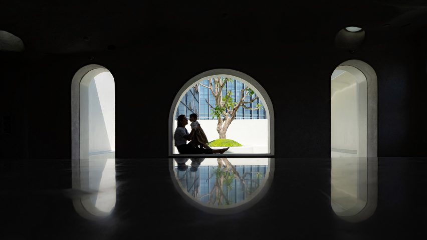 T.T. Pilates studio in Xiamen includes outdoor courtyard