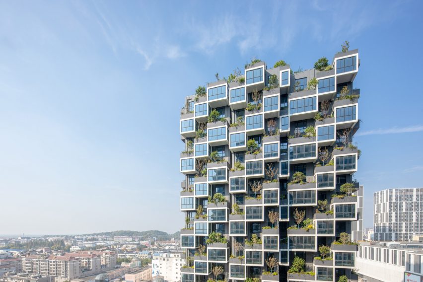 Vertical Forest Huanggang by Stefano Boeri