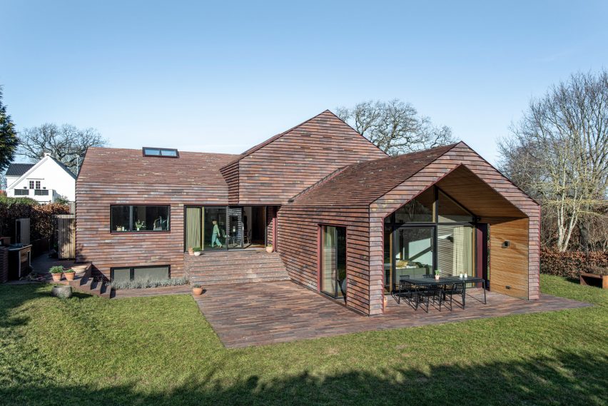 Exterior of Villa E by CF Møller Architects