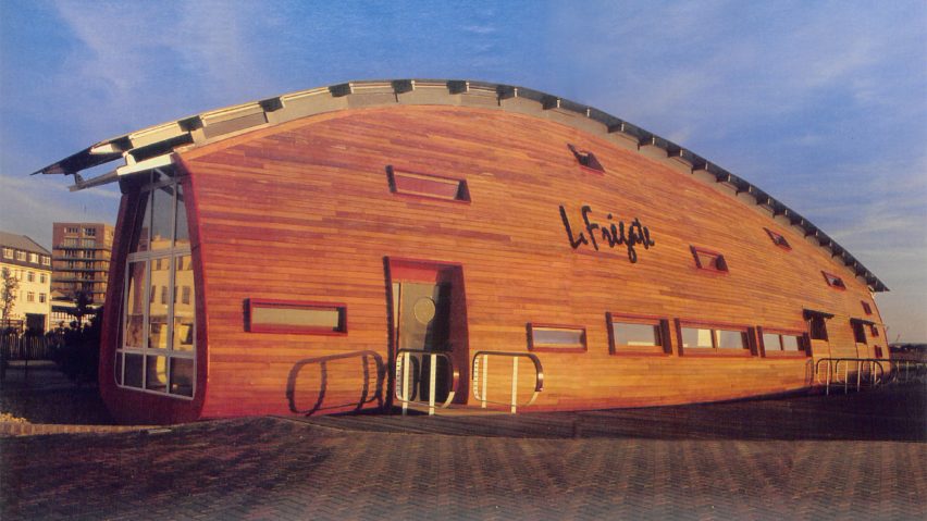 La Frégate cafe in Jersey by Will Alsop