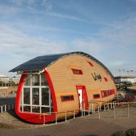 La Frégate cafe in Jersey by Will Alsop