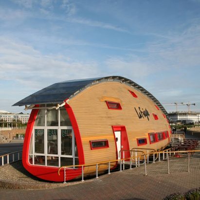 La Frégate cafe in Jersey by Will Alsop