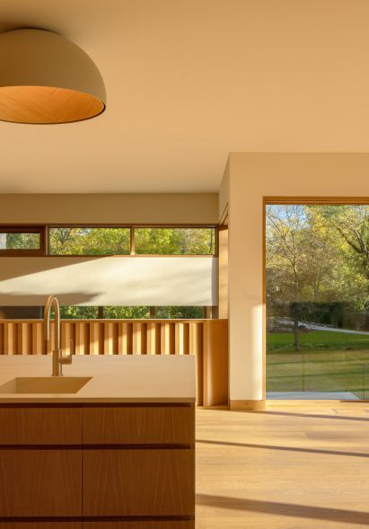 View from kitchen