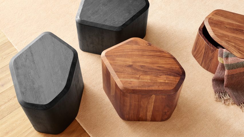 Hoard Storage Tables by Blu Dot