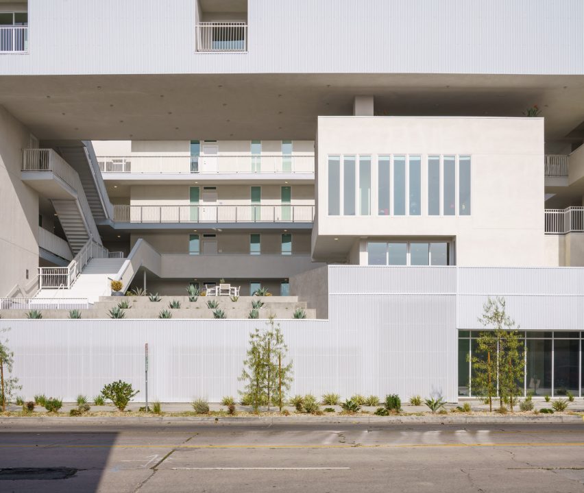 Brooks Scarpa 11 NOHO White Apartment Building