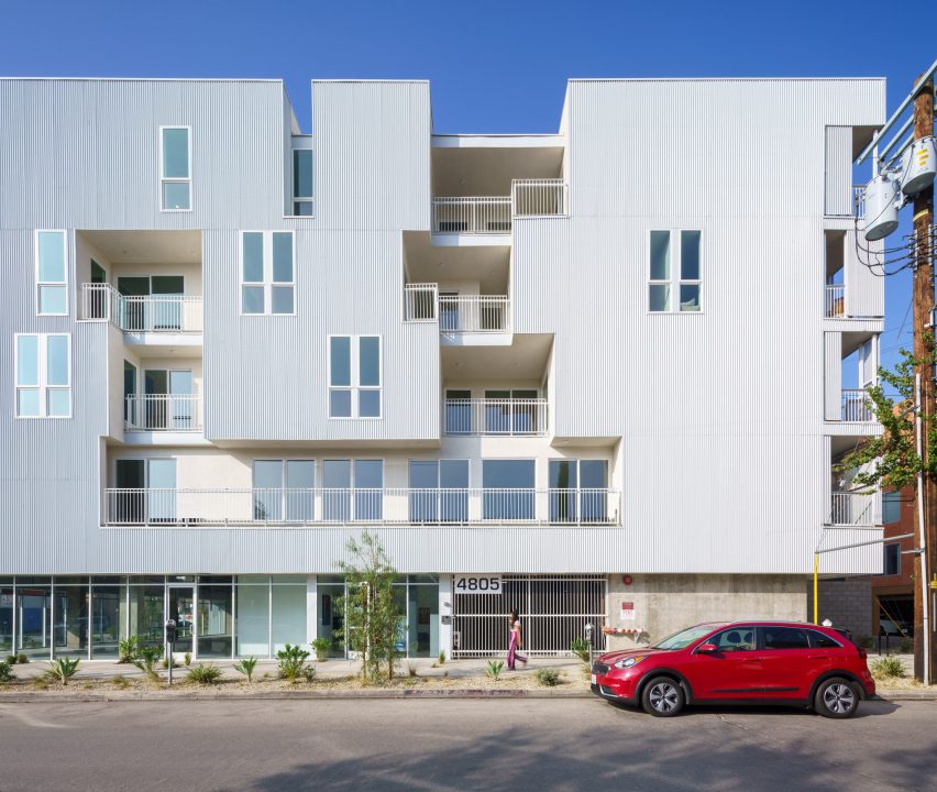 Brooks Scarpa 11 NOHO White Apartment Building