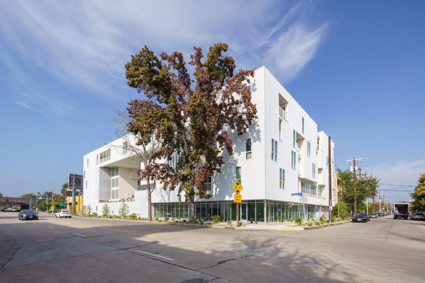 Brooks Scarpa 11 NOHO White Apartment Building
