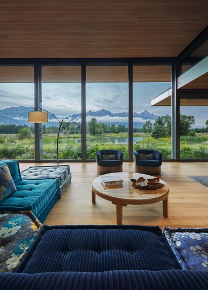 CLB Architects Japanese Home Wyoming Interior