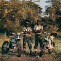 Cake anti-poaching bikes