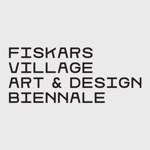A photograph of the Fiskars Village Art & Design Biennale logo
