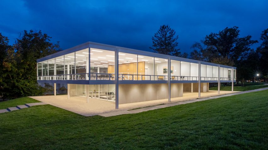 Rediscovered Mies van der Rohe building