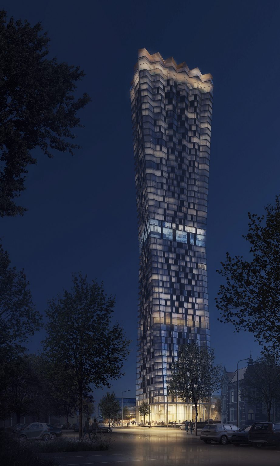 Ostrava Tower by Chybik + Kristof will be Czech Republic's tallest skyscraper