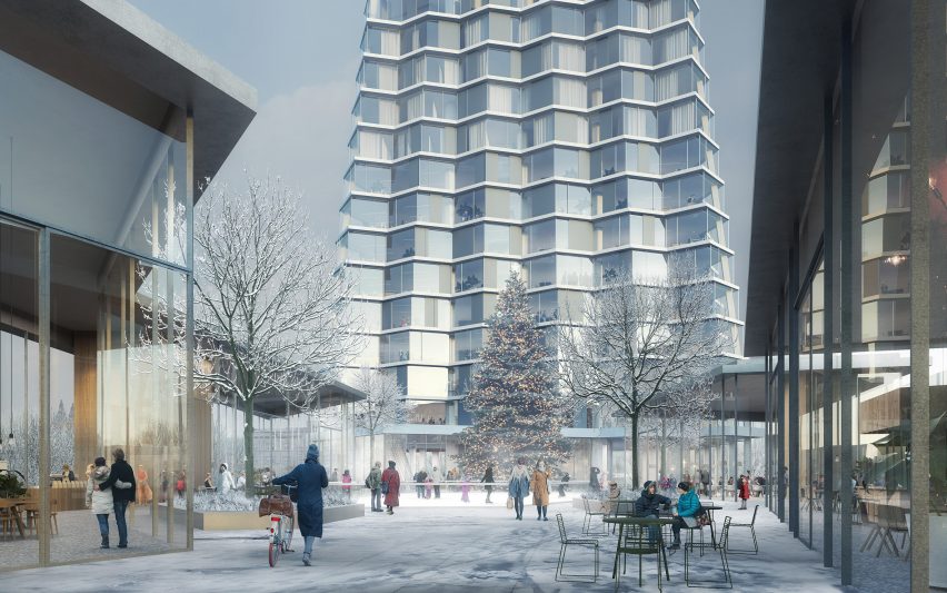 Ostrava Tower by Chybik + Kristof will be Czech Republic's tallest skyscraper