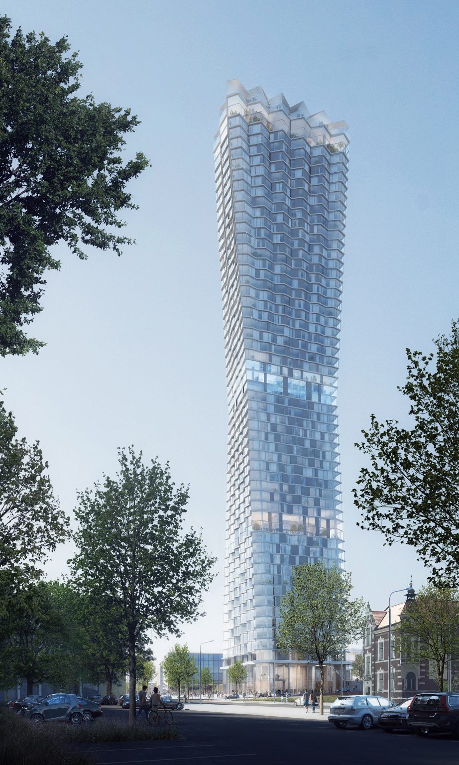 Ostrava Tower by Chybik + Kristof will be Czech Republic's tallest skyscraper