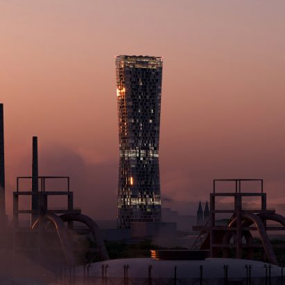 Ostrava Tower by Chybik + Kristof will be Czech Republic's tallest skyscraper