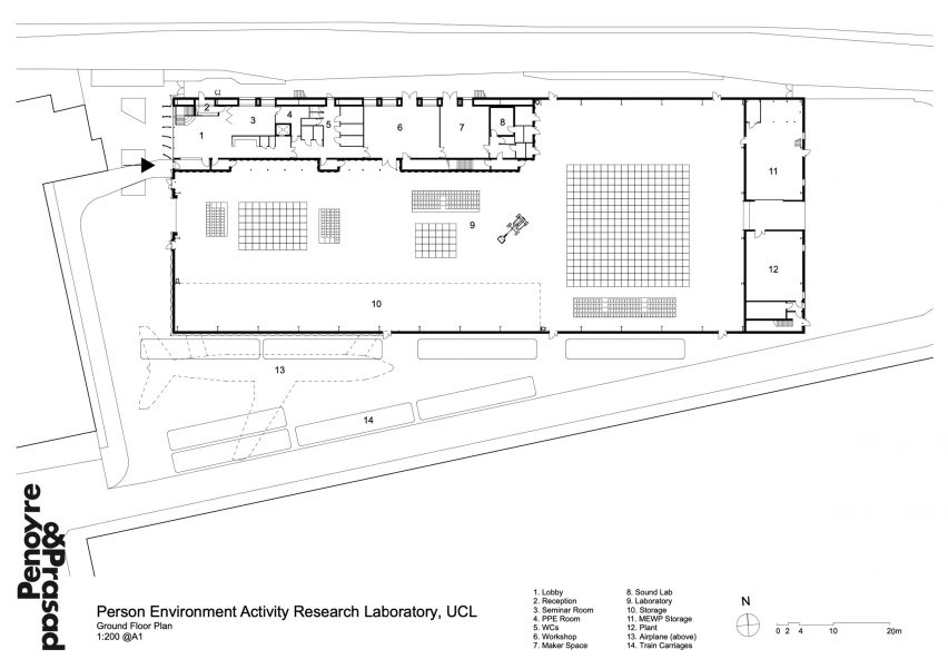 UCL Pearl ground floor plan