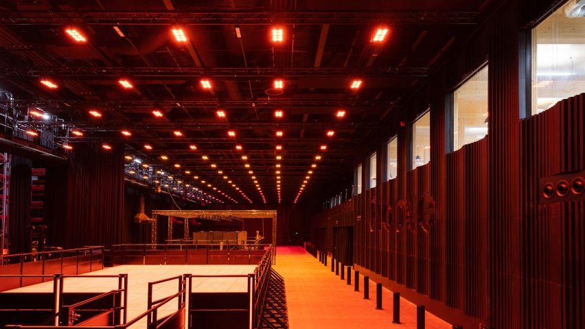 Interior of the UCL Pearl centre