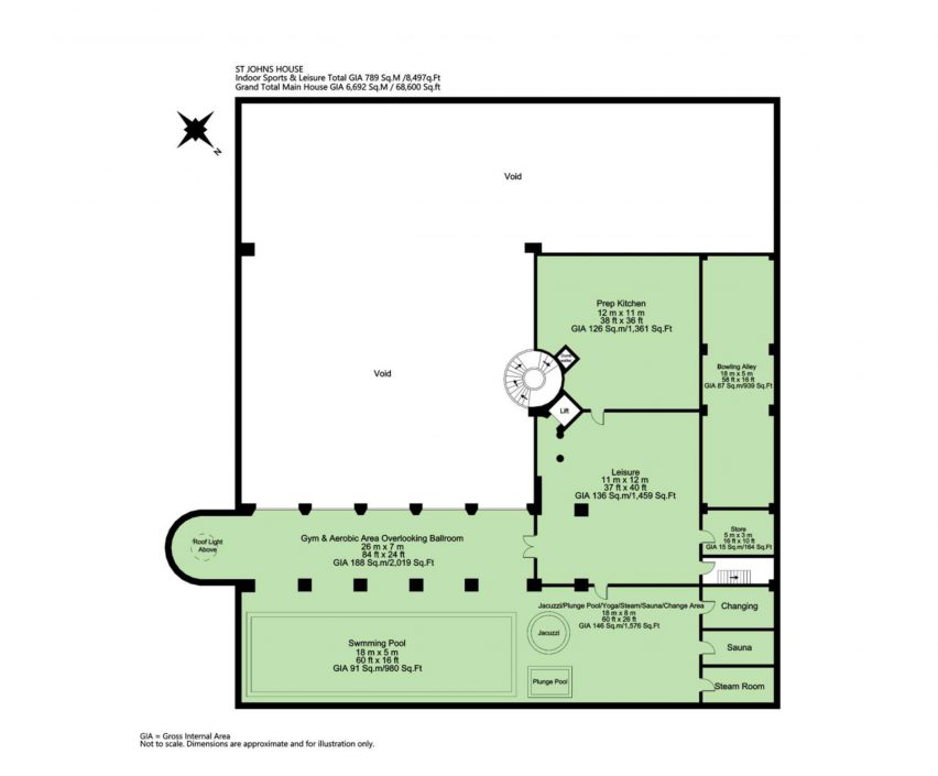 St John's House by Robert Adam plans
