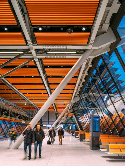 Orange airport terminal by RSHP