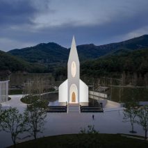 An aluminium church in China features in today’s Dezeen Weekly newsletter