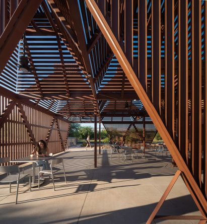 Pyramidal roofs by ASU students