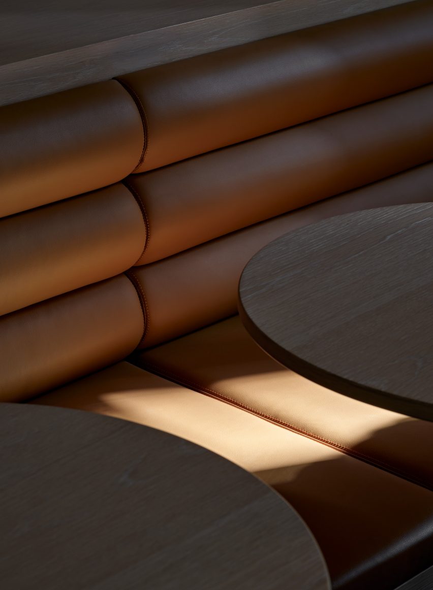 Interiors of Basao Tea store in Xiamen, China designed by Norm Architects