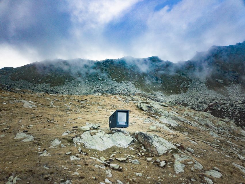 Bivacco Brédy is a hikers cabin in Italy that was designed by BCW Collective