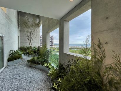 Image of the terrace on the upper floors of the church