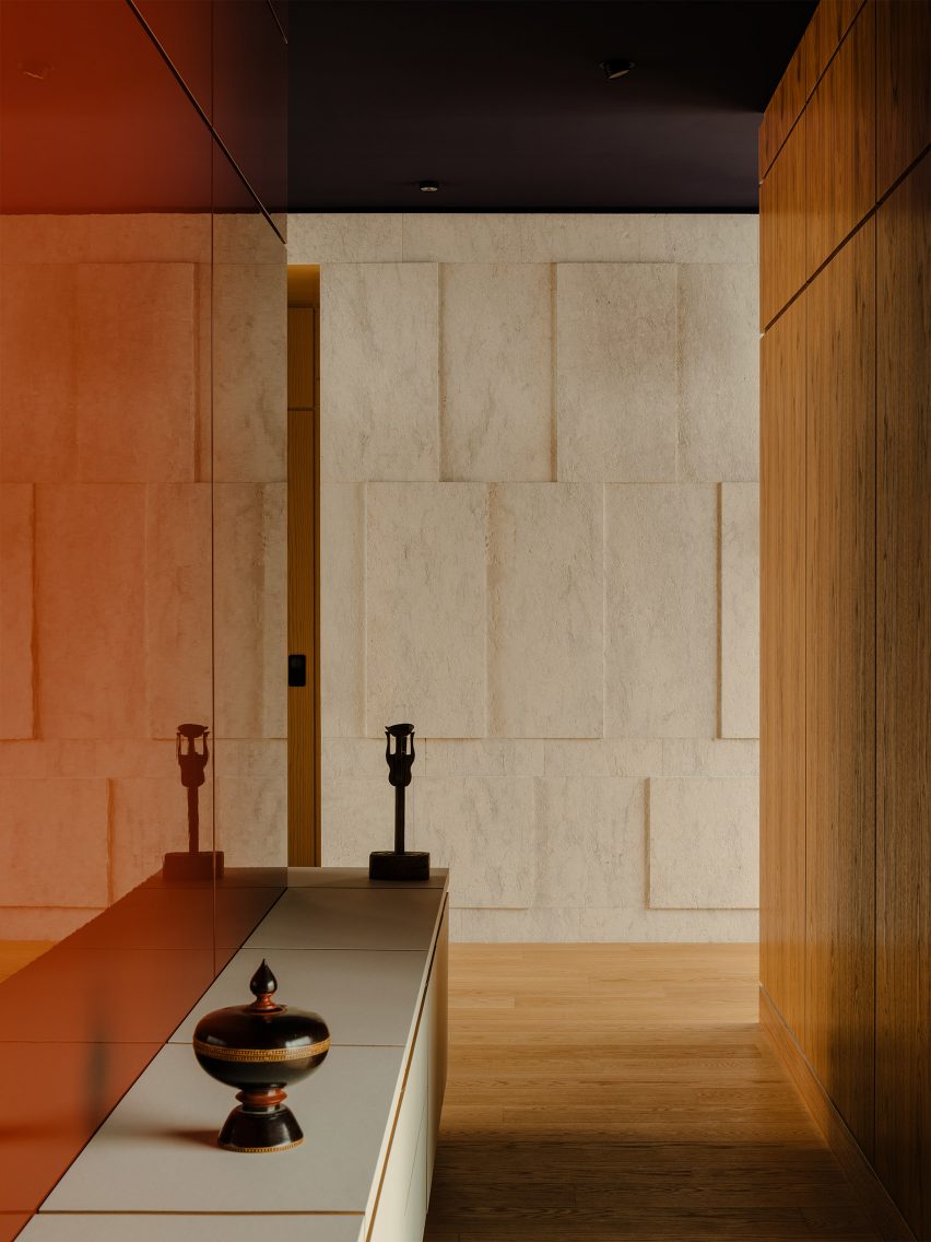 Interiors of Berlin apartment designed by Gisbert Poppler